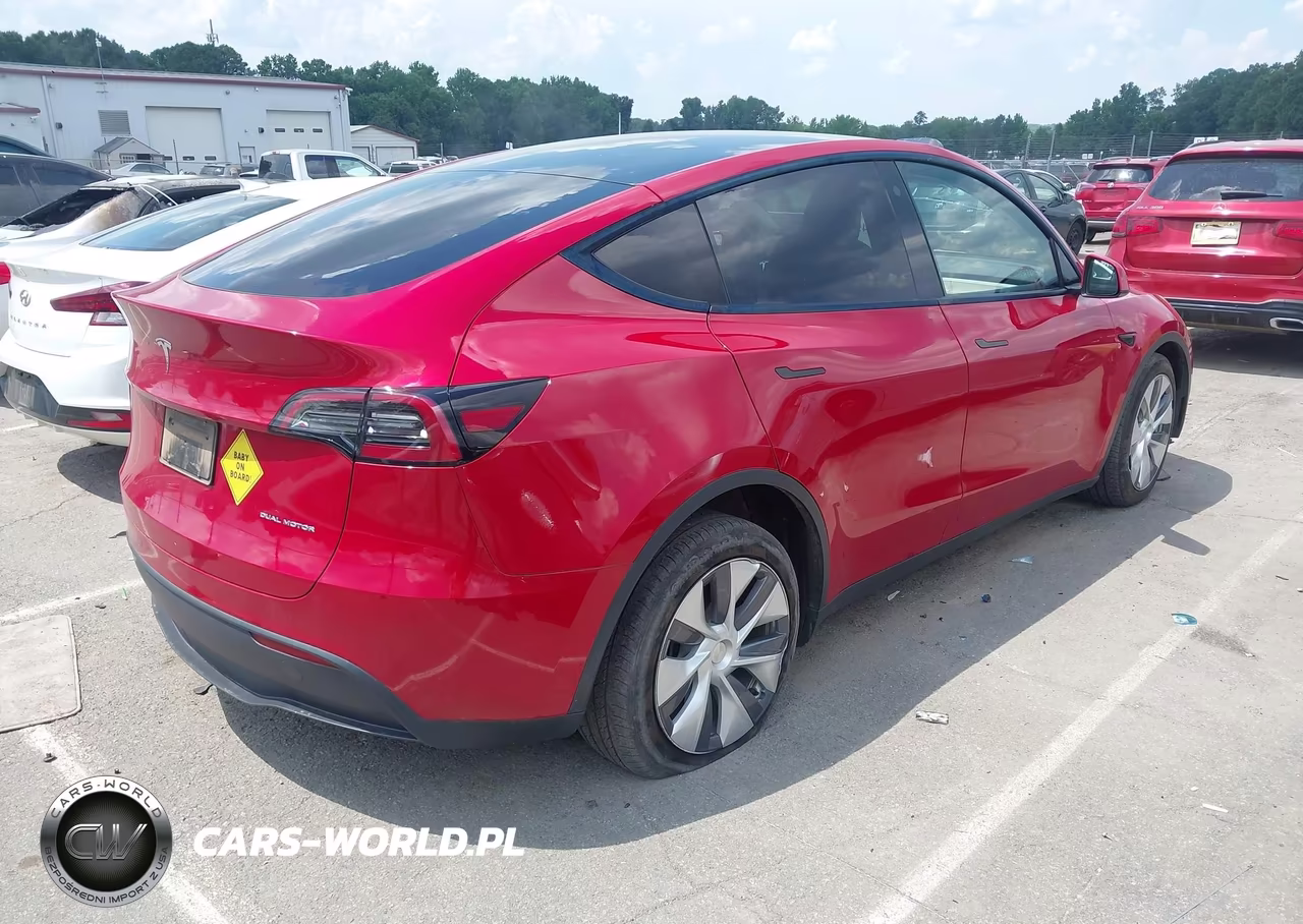 2023 Tesla Model Y Awd-Long Range Dual Motor All-Wheel Drive VIN:7SAYGDEE1PA124008 - 4
