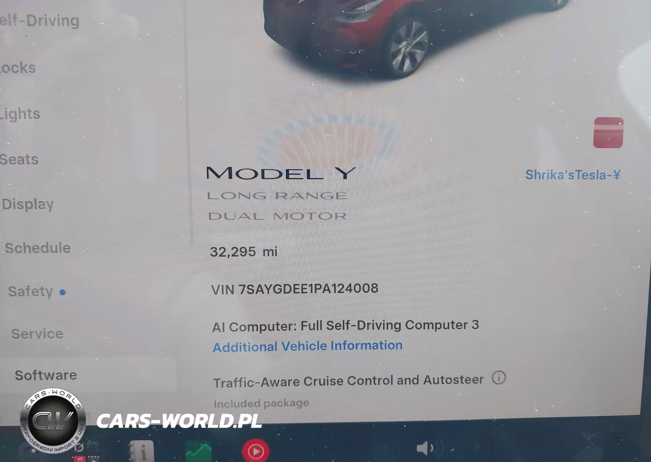 2023 Tesla Model Y Awd-Long Range Dual Motor All-Wheel Drive VIN:7SAYGDEE1PA124008 - 7