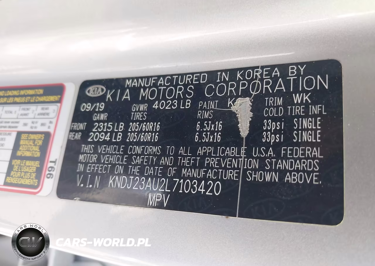 2020 Kia Soul Lx VIN:KNDJ23AU2L7103420 - 9