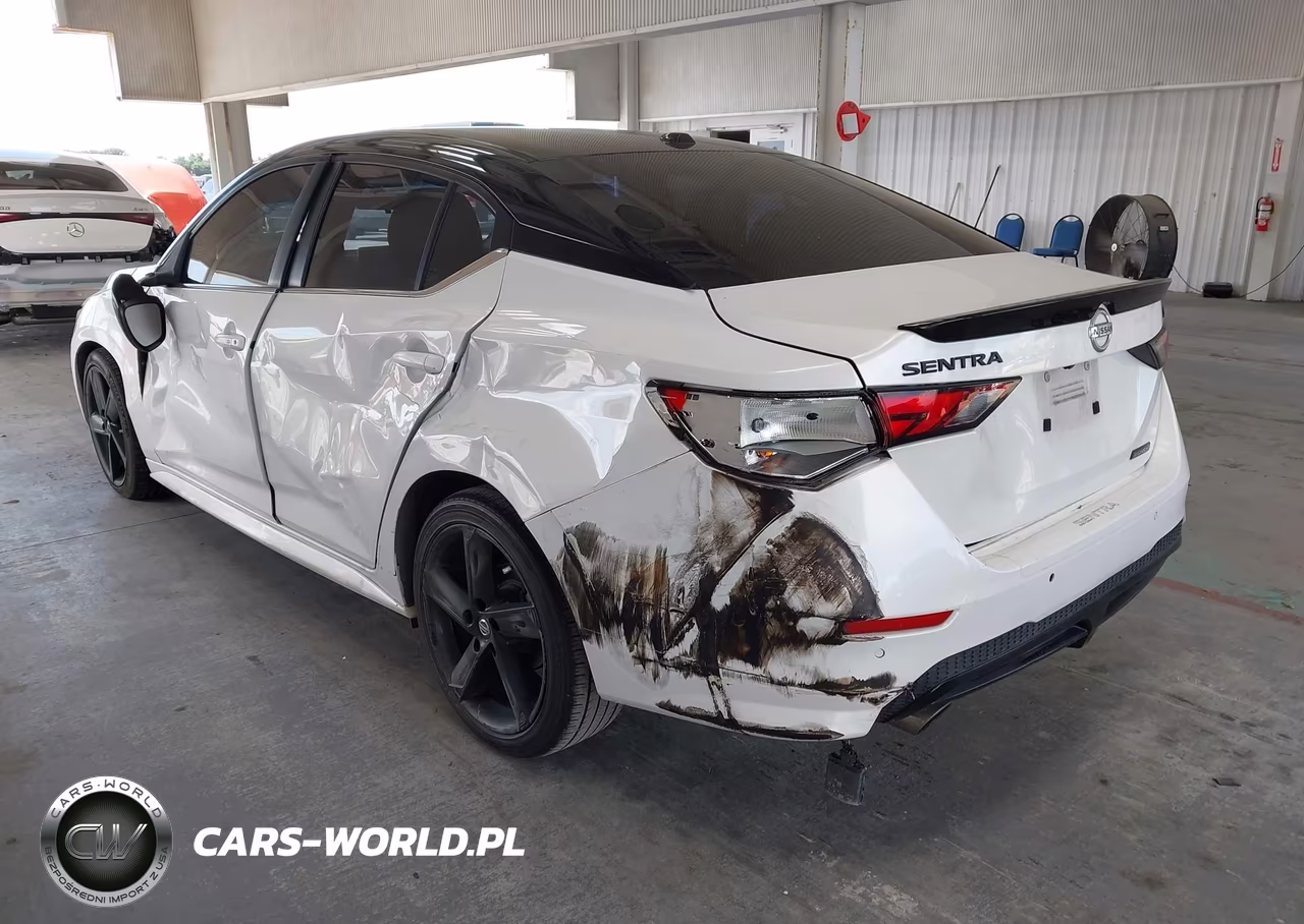2022 Nissan Sentra Sr Xtronic Cvt VIN:3N1AB8DV2NY244994 - 3