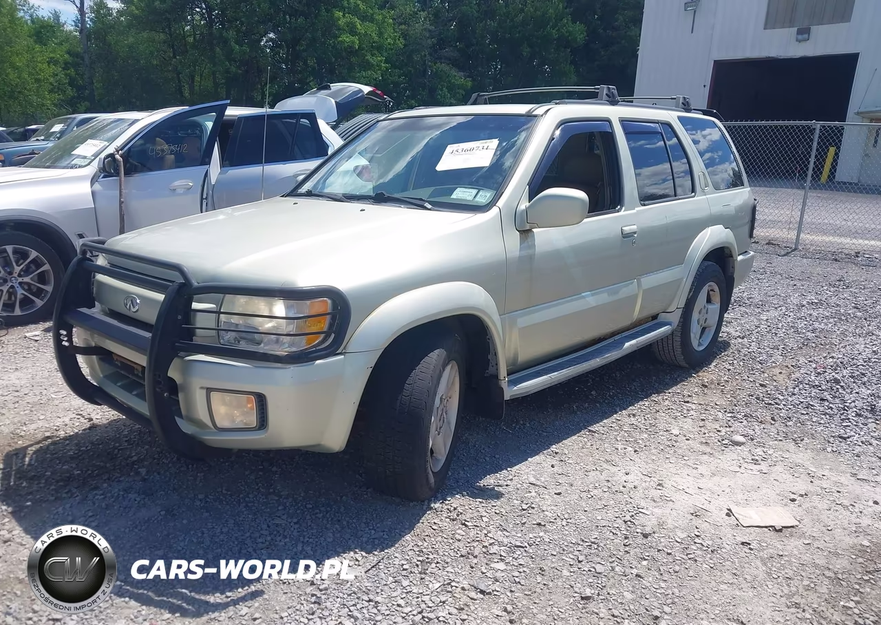2001 Infiniti Qx4 Luxury VIN:JNRDR09Y41W214956 - 2