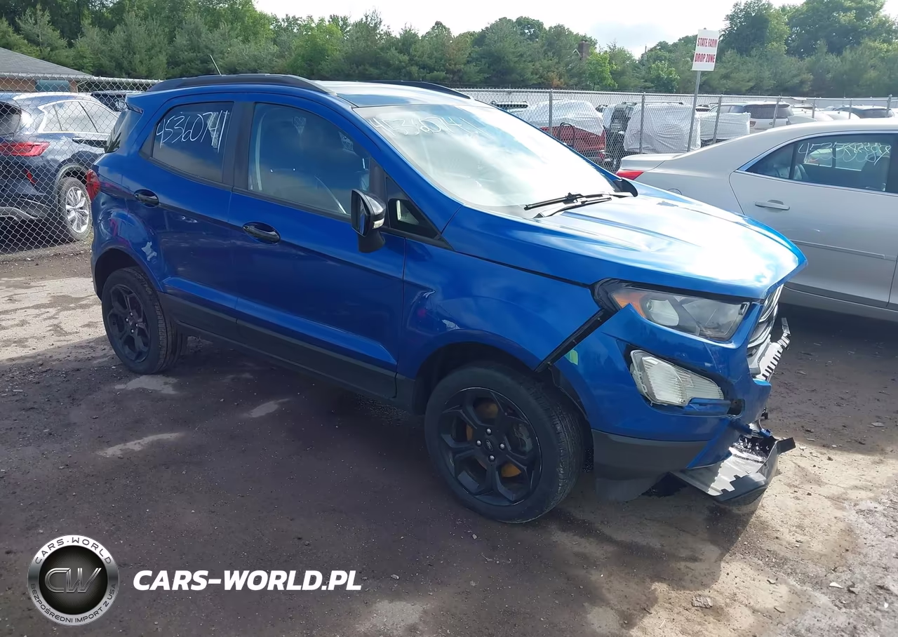 2021 Ford Ecosport Ses VIN:MAJ6S3JL6MC397559 - 1
