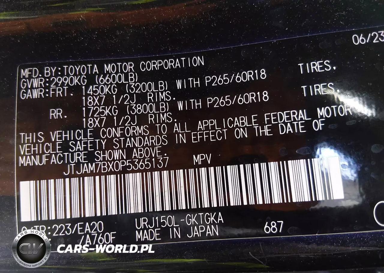 2023 Lexus 460 Premium VIN:JTJAM7BX0P5365137 - 9