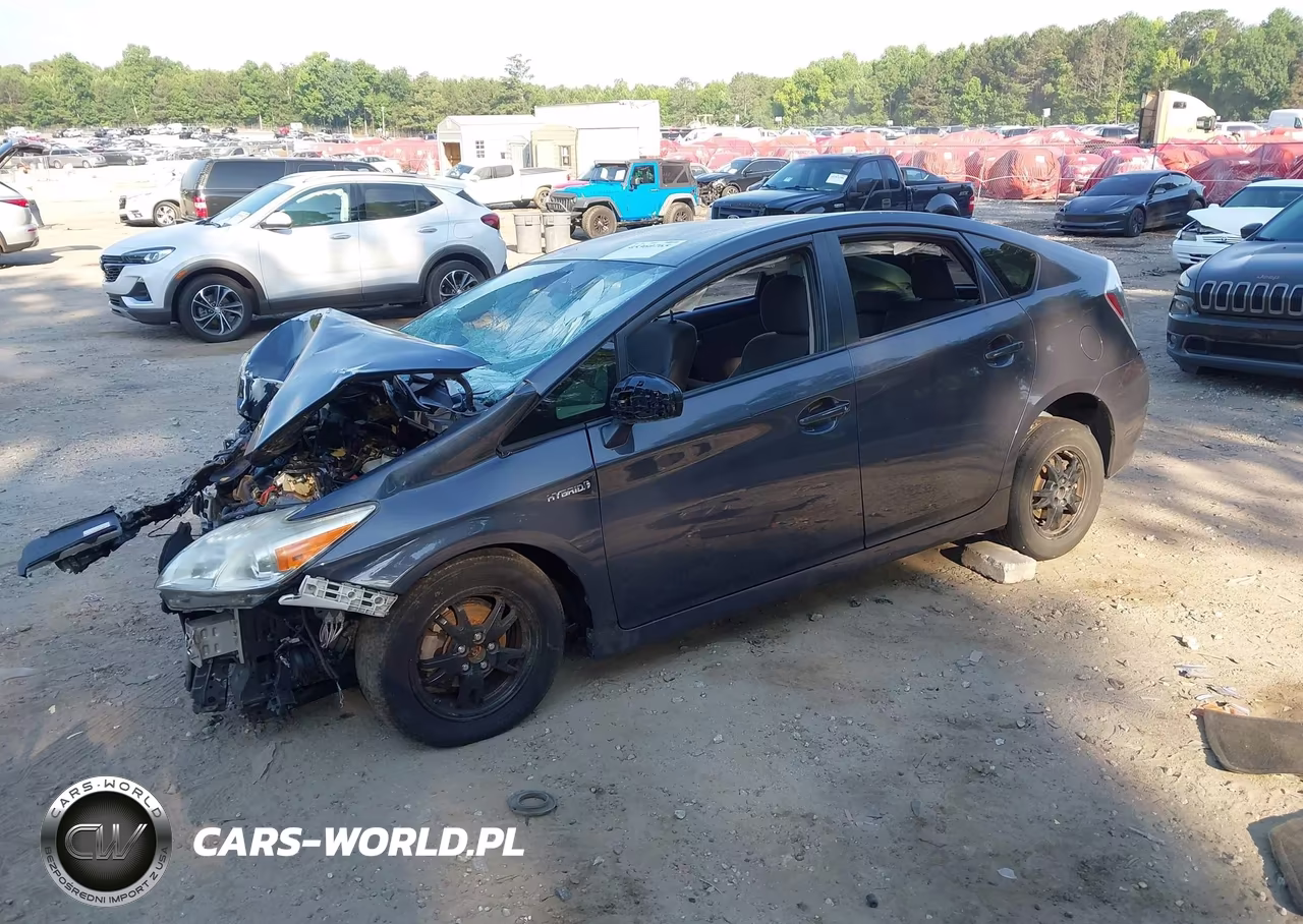 2013 Toyota Prius Two VIN:JTDKN3DU2D5621404 - 2