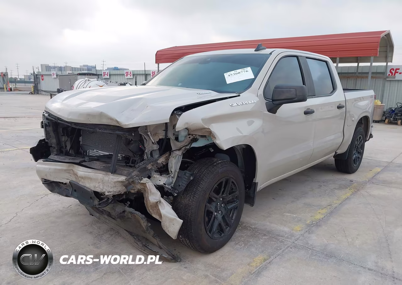 2026 Chevrolet Silverado 1500 2Wd Short Bed Custom VIN:3GCPABEKXTG266644 - 2