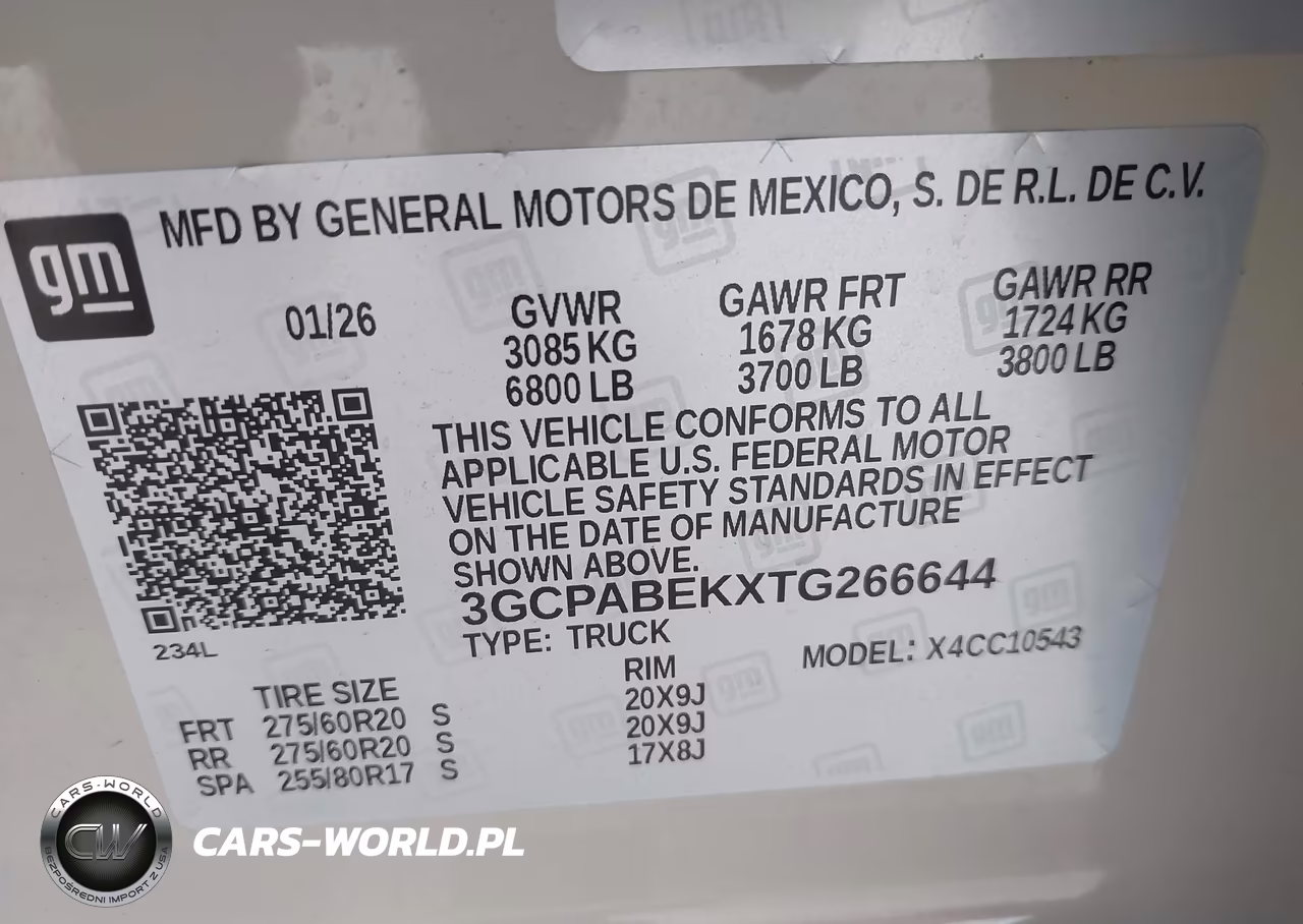 2026 Chevrolet Silverado 1500 2Wd Short Bed Custom VIN:3GCPABEKXTG266644 - 9