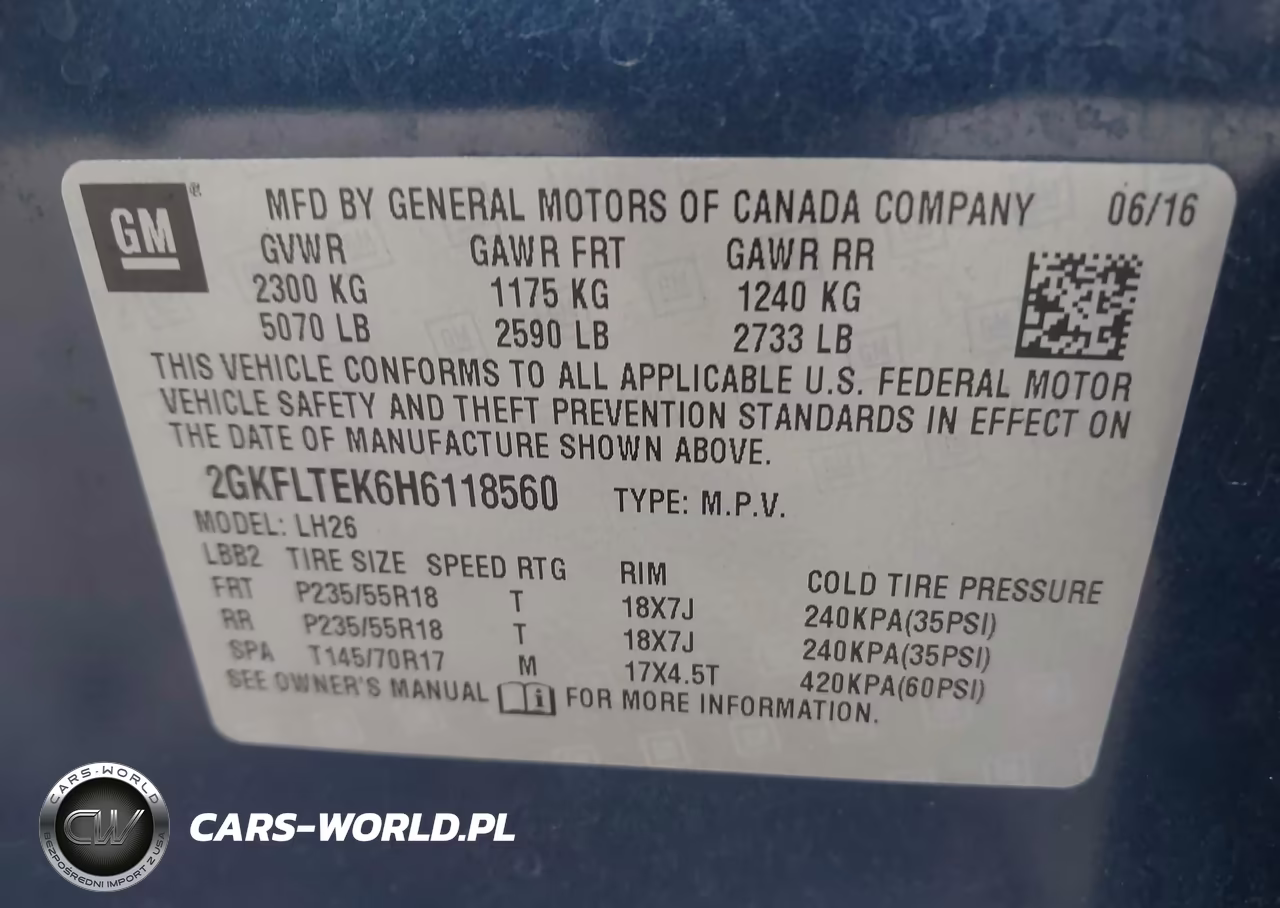 2017 GMC Terrain Sle-2 VIN:2GKFLTEK6H6118560 - 9