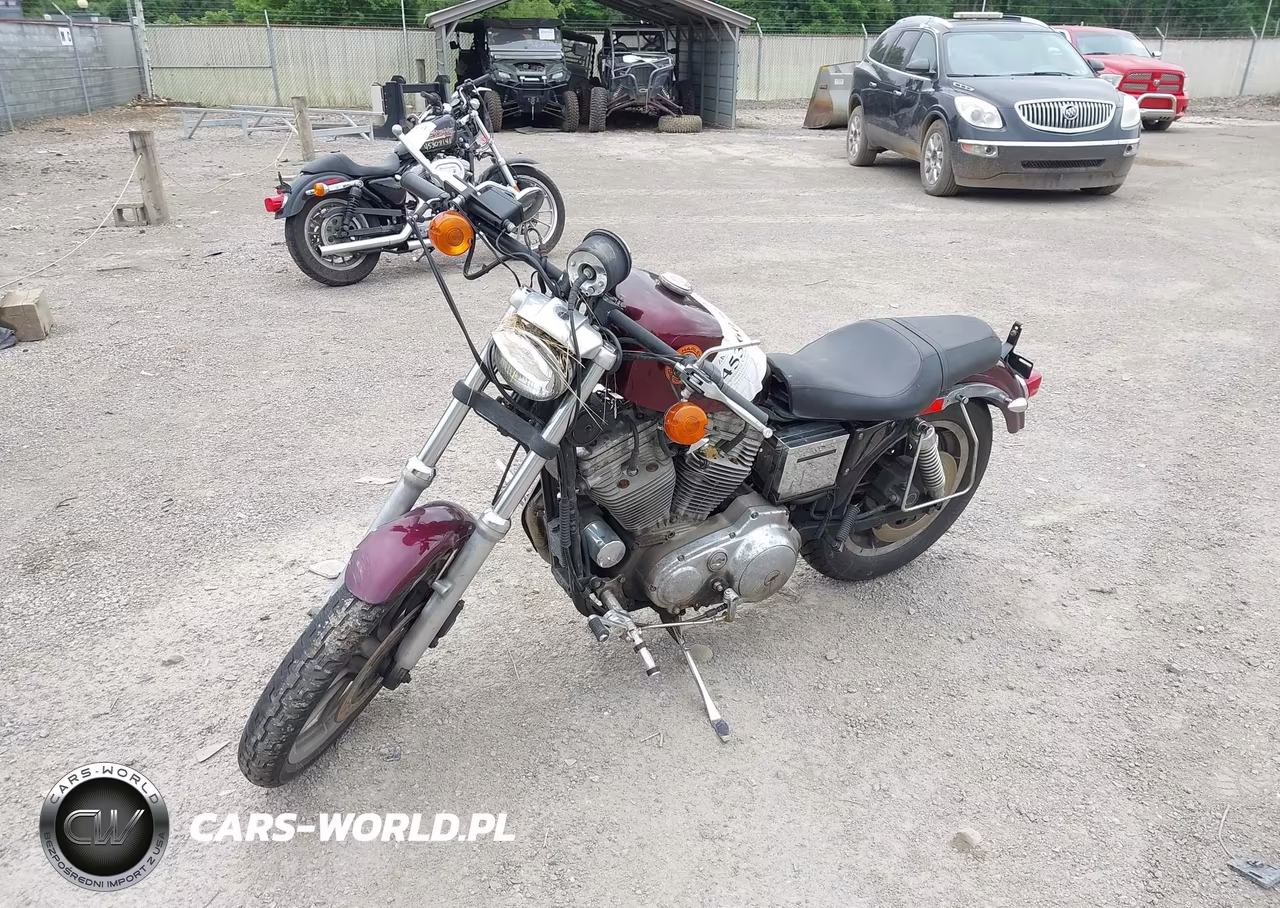 1990 Harley-Davidson Xlh883 H VIN:1HD4CEM17LY110119 - 2