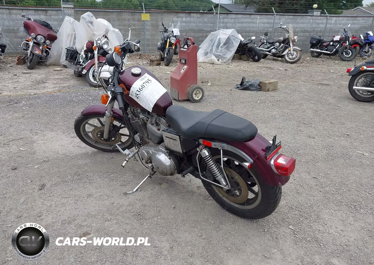 1990 Harley-Davidson Xlh883 H VIN:1HD4CEM17LY110119 - 3