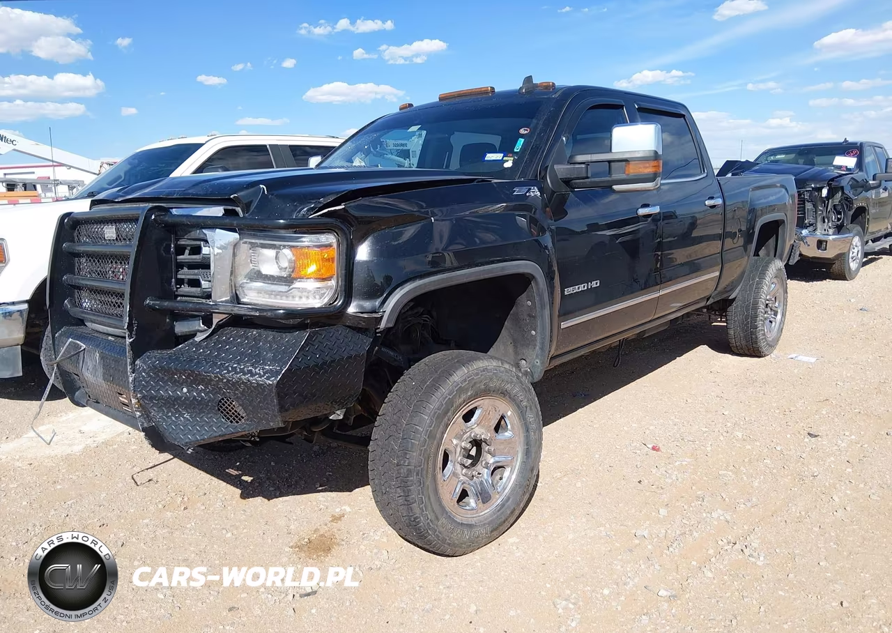 2016 GMC Sierra 2500Hd Slt VIN:1GT12TE86GF158378 - 2