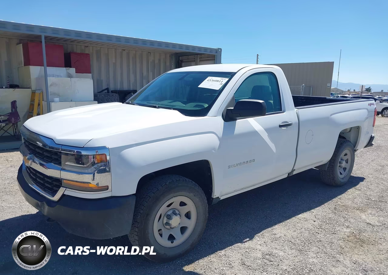 2016 Chevrolet Silverado 1500 Work Truck VIN:1GCNKNEH7GZ334883 - 2