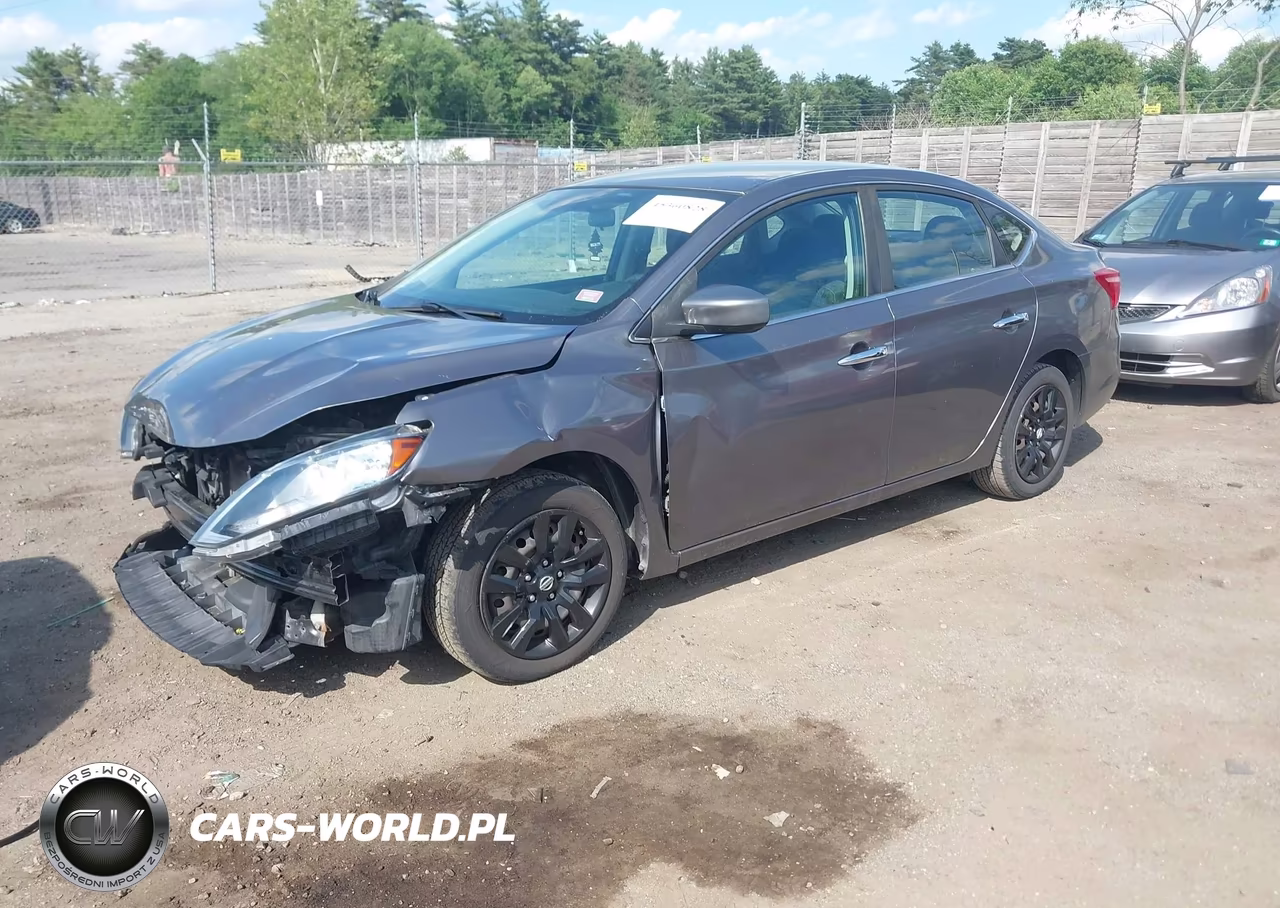 2017 Nissan Sentra Sv VIN:3N1AB7AP4HL708062 - 2