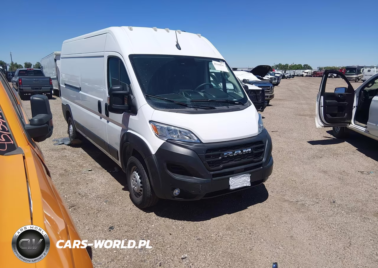 2025 Ram Promaster 3500 Tradesman High Roof 159 Wb W-Pass Seat – zdjęcie 1 z 18
