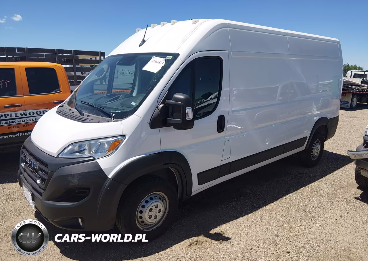 2025 Ram Promaster 3500 Tradesman High Roof 159 Wb W-Pass Seat VIN:3C6MRVHG0SE548300 - 2