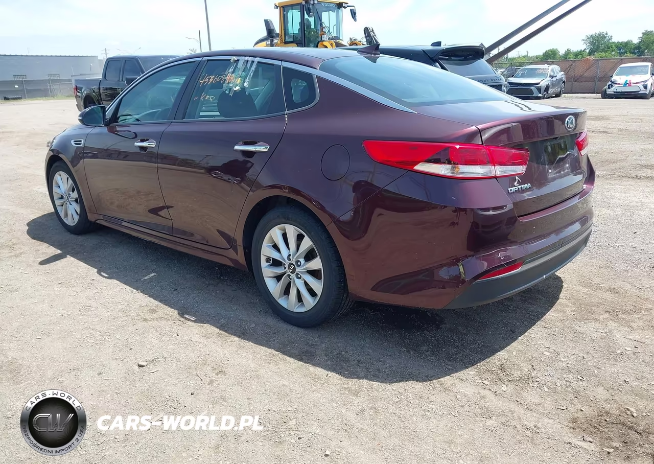 2016 Kia Optima Lx VIN:5XXGT4L37GG021620 - 3