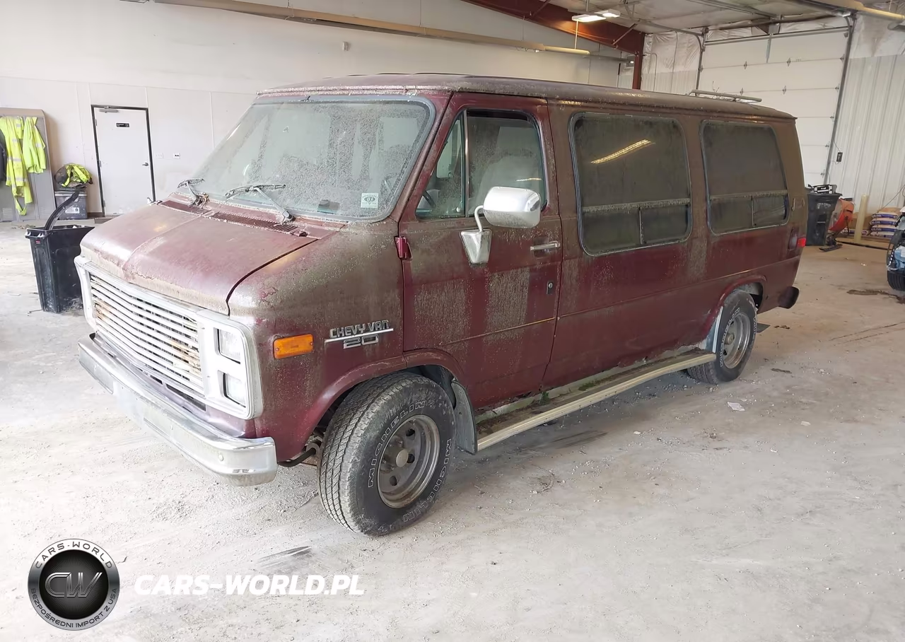 1989 Chevrolet G20 VIN:2GBEG25K9K4111776 - 2