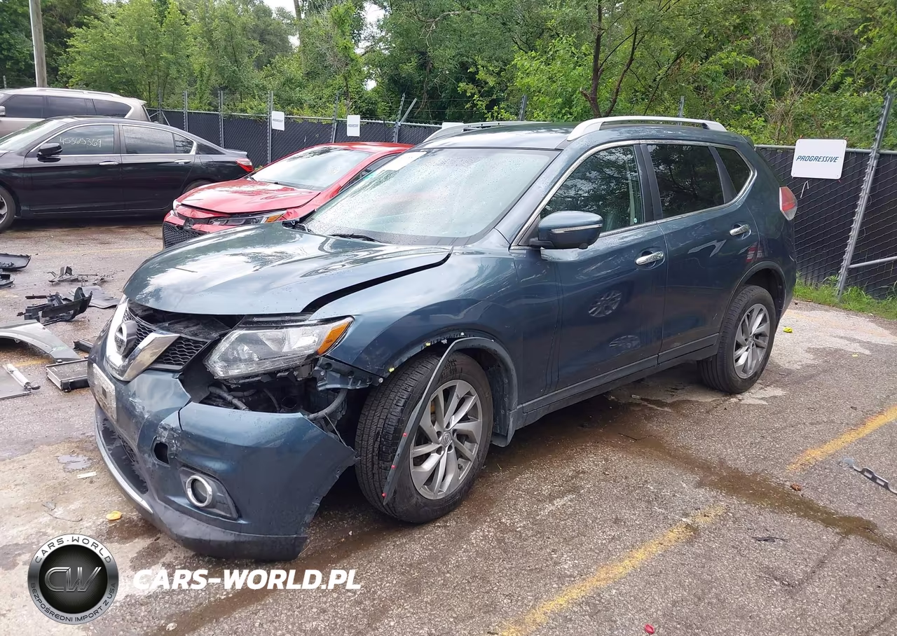2014 Nissan Rogue Sl VIN:5N1AT2MV5EC794895 - 2