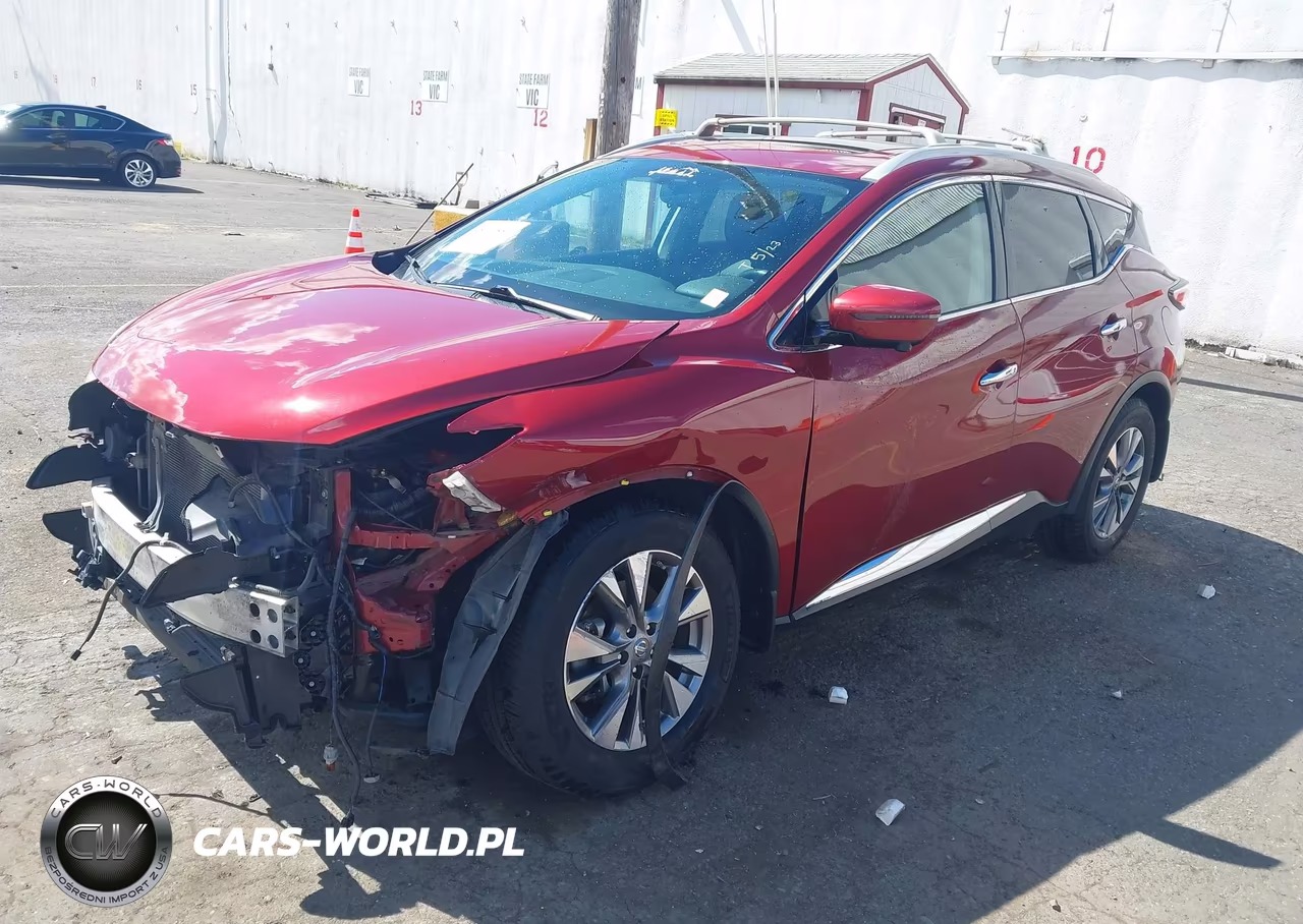 2018 Nissan Murano Sl VIN:5N1AZ2MH4JN114136 - 2