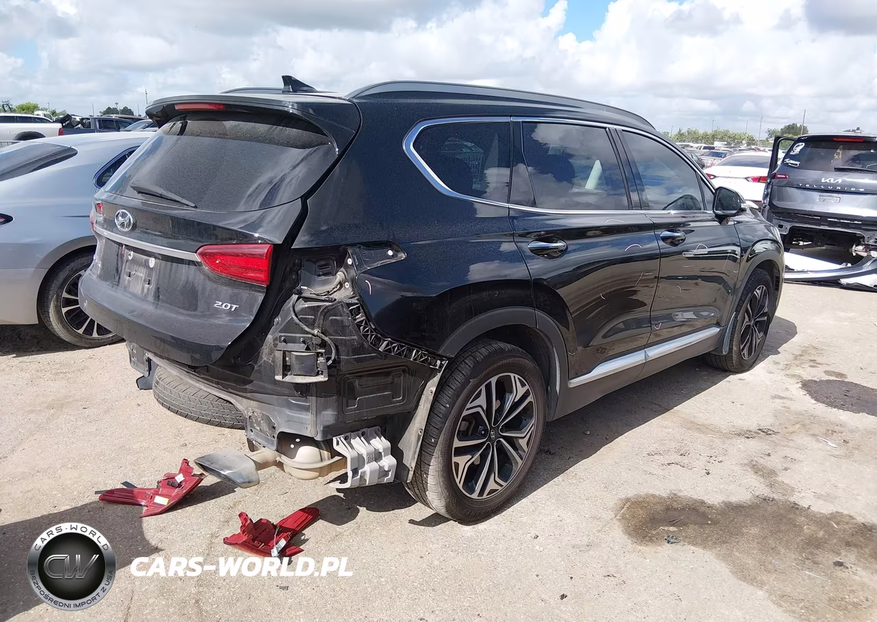 2020 Hyundai Santa Fe Sel 2.0T VIN:5NMS33AAXLH144412 - 4
