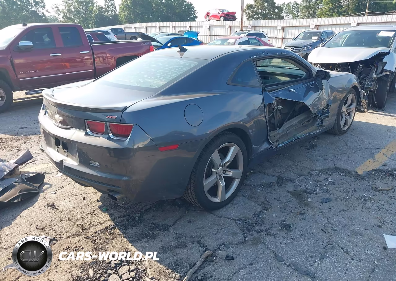 2011 Chevrolet Camaro 2Lt VIN:2G1FC1ED9B9163220 - 4
