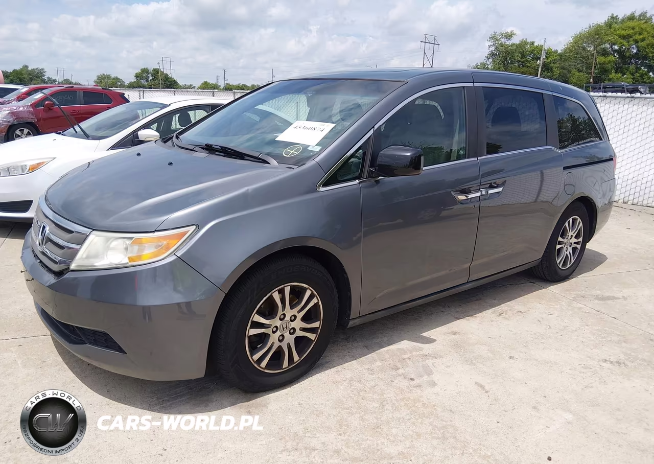 2012 Honda Odyssey Ex-L VIN:5FNRL5H65CB003809 - 2