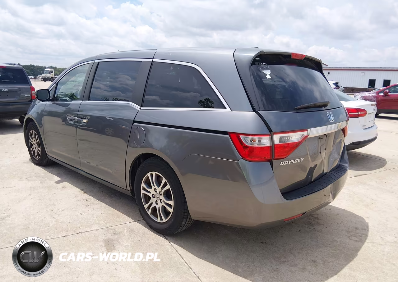 2012 Honda Odyssey Ex-L VIN:5FNRL5H65CB003809 - 3
