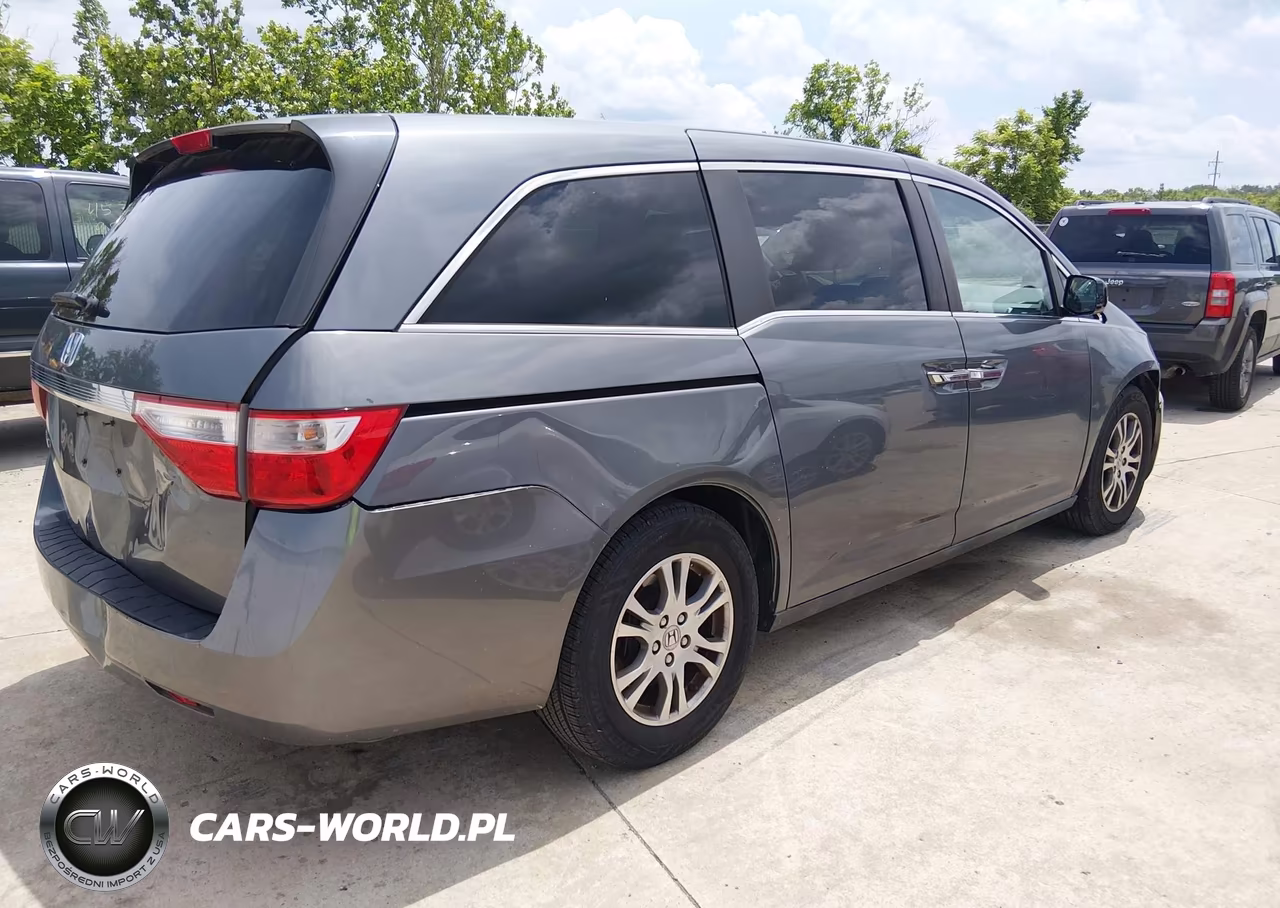 2012 Honda Odyssey Ex-L VIN:5FNRL5H65CB003809 - 4