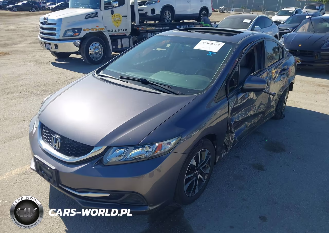 2015 Honda Civic Ex VIN:2HGFB2F83FH565507 - 2