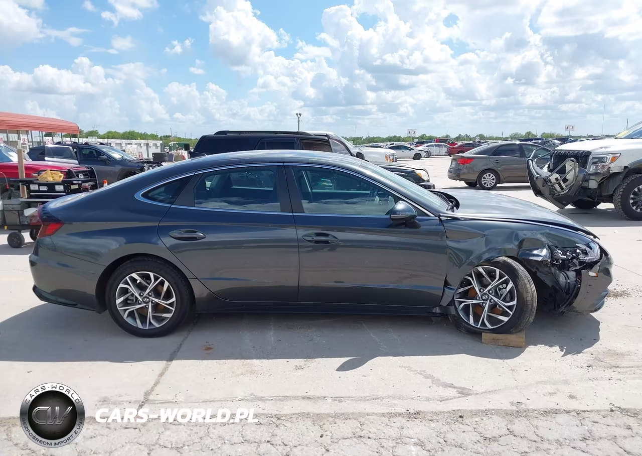 2023 Hyundai Sonata Sel VIN:KMHL64JAXPA343828 - 14