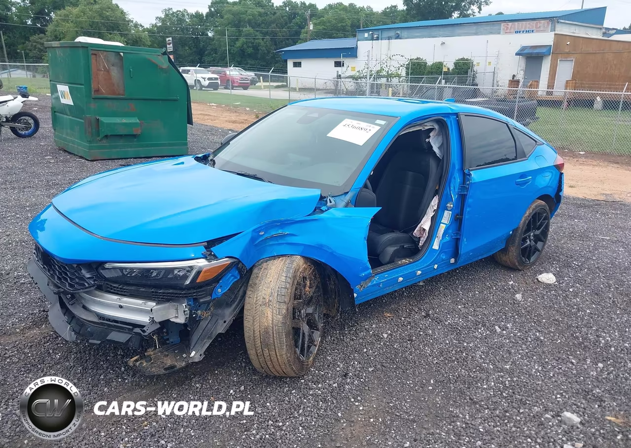 2025 Honda Civic Sedan Sport VIN:19XFL2H8XSE025148 - 2