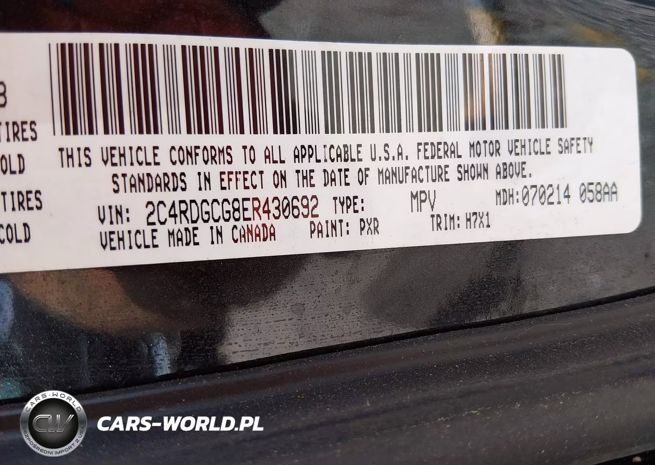 2014 Dodge Grand Caravan Sxt VIN:2C4RDGCG8ER430692 - 9