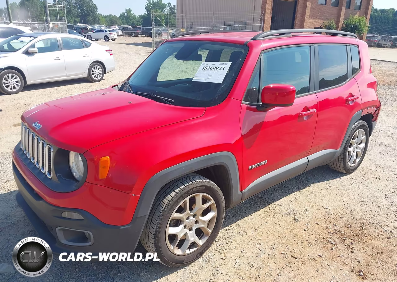 2015 Jeep Renegade Latitude VIN:ZACCJABT0FPB56596 - 2