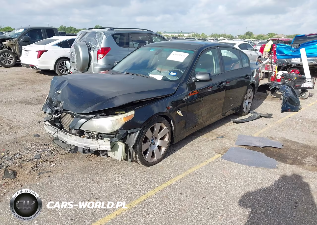2005 BMW 530I VIN:WBANA73505CR60909 - 2