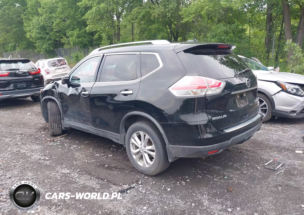 2015 Nissan Rogue Sv VIN:KNMAT2MV2FP511626 - 3