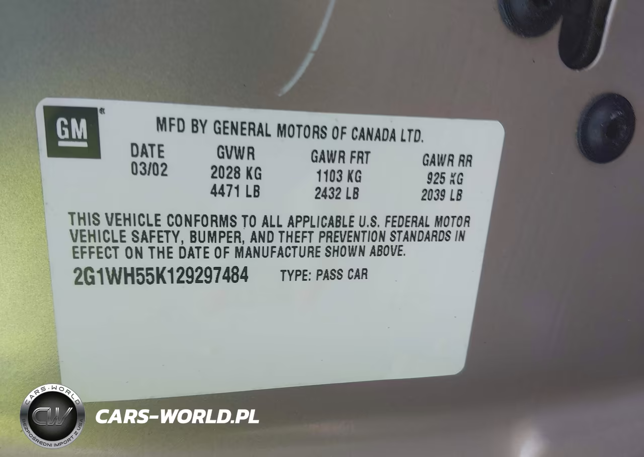 2002 Chevrolet Impala Ls VIN:2G1WH55K129297484 - 9