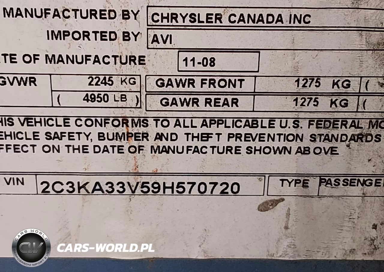 2009 Chrysler 300 Limited VIN:2C3KA33V59H570720 - 9