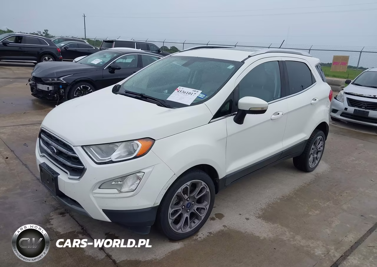 2020 Ford Ecosport Titanium VIN:MAJ6S3KL0LC349200 - 2