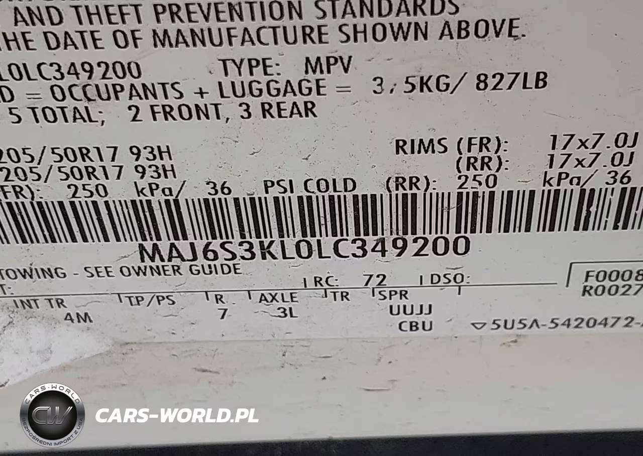 2020 Ford Ecosport Titanium VIN:MAJ6S3KL0LC349200 - 9