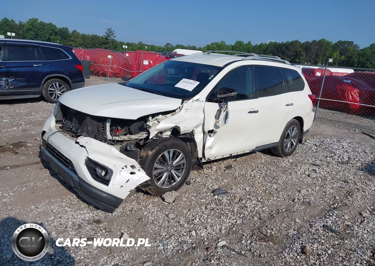 2017 Nissan Pathfinder Sl VIN:5N1DR2MN1HC650048 - 2