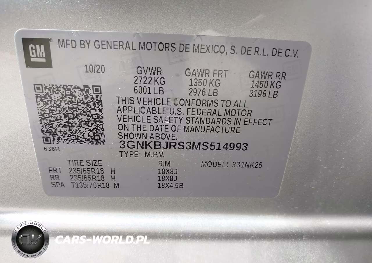 2021 Chevrolet Blazer Awd 3Lt VIN:3GNKBJRS3MS514993 - 9