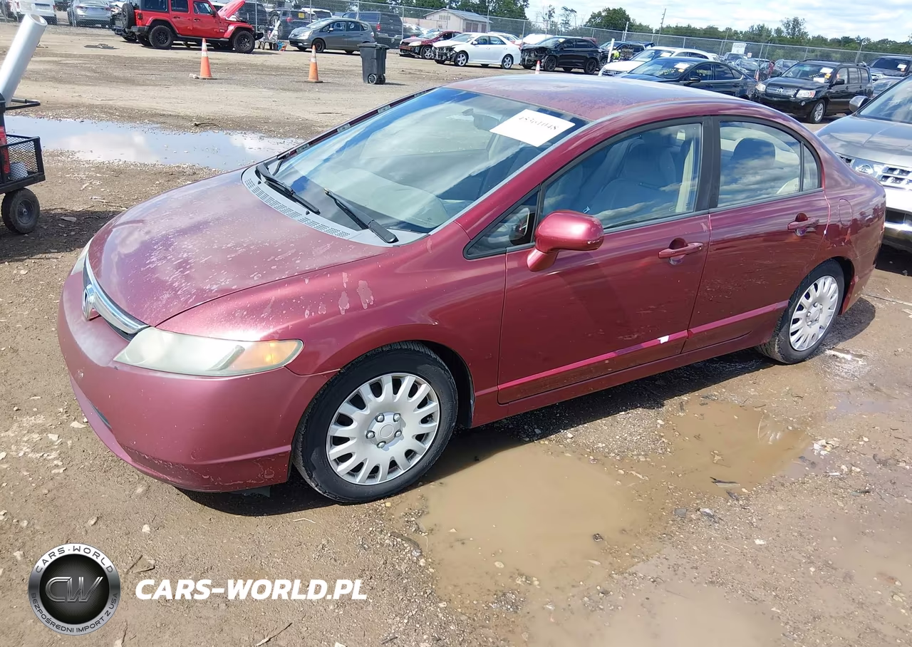 2008 Honda Civic Lx VIN:1HGFA16548L014270 - 2