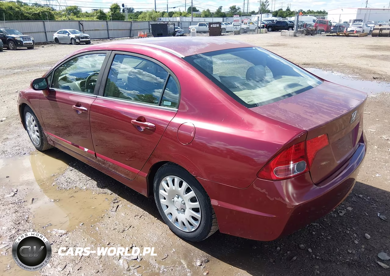 2008 Honda Civic Lx VIN:1HGFA16548L014270 - 3