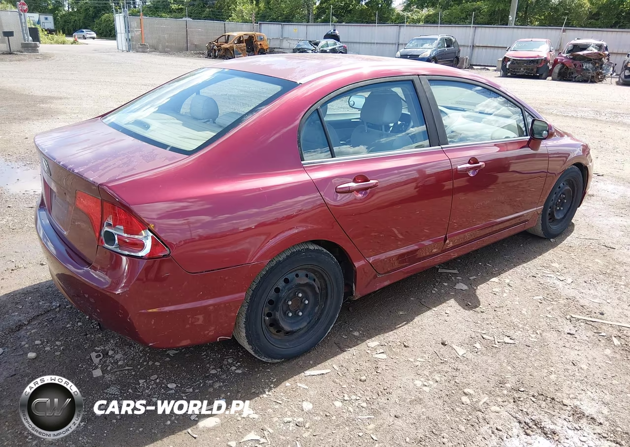 2008 Honda Civic Lx VIN:1HGFA16548L014270 - 4
