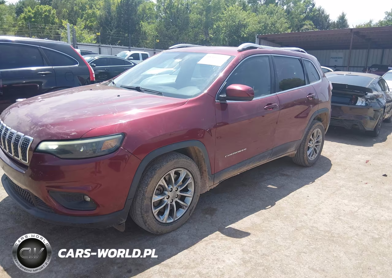 2019 Jeep Cherokee Latitude Plus Fwd VIN:1C4PJLLB2KD176277 - 2