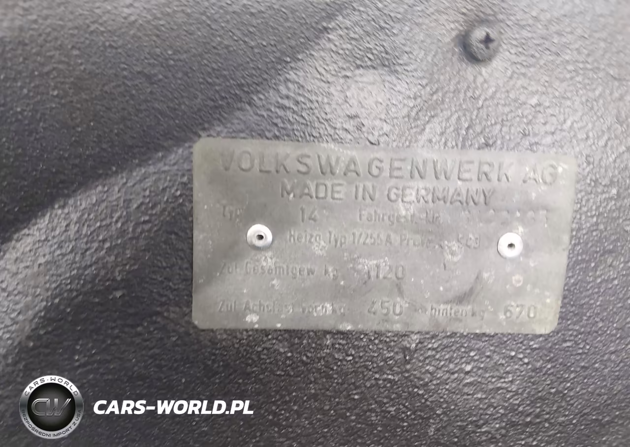 1963 Volkswagen Karmann Ghia VIN:5432485 - 9