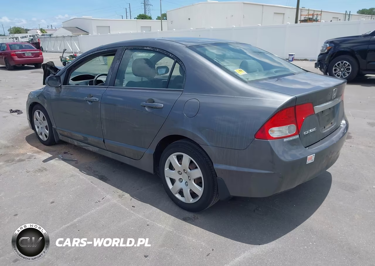 2010 Honda Civic Lx VIN:19XFA1F58AE016603 - 3