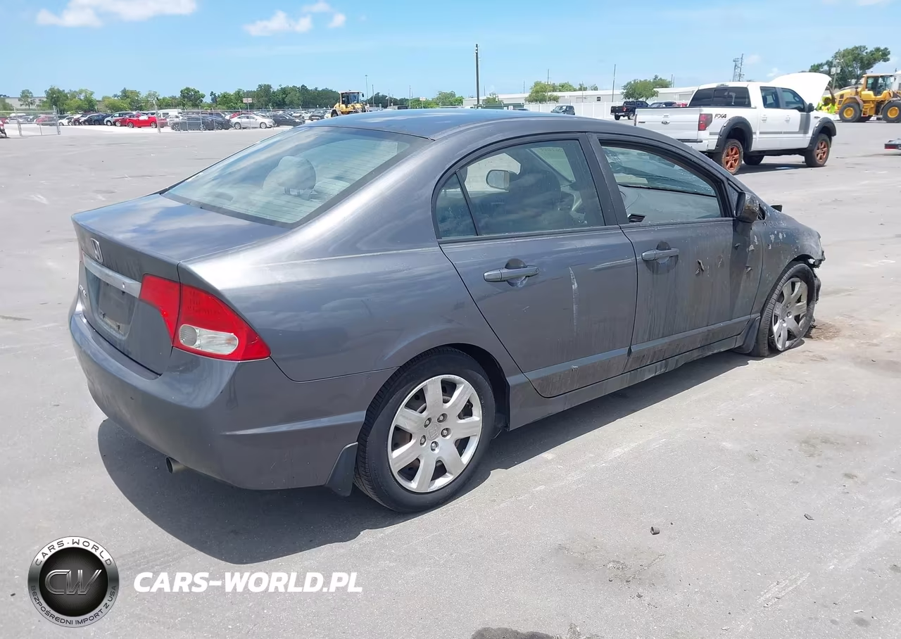 2010 Honda Civic Lx VIN:19XFA1F58AE016603 - 4