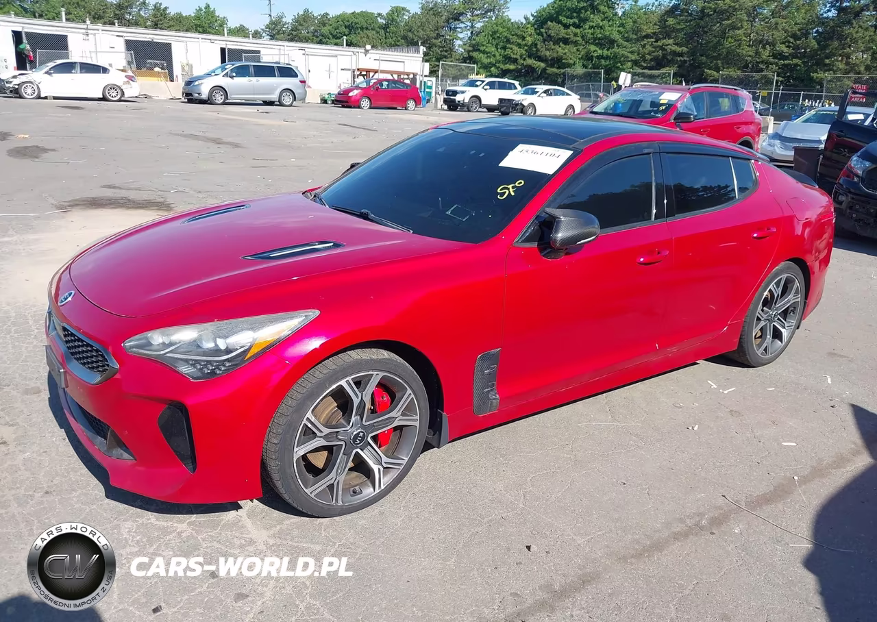 2018 Kia Stinger Gt2 VIN:KNAE55LC0J6017385 - 2