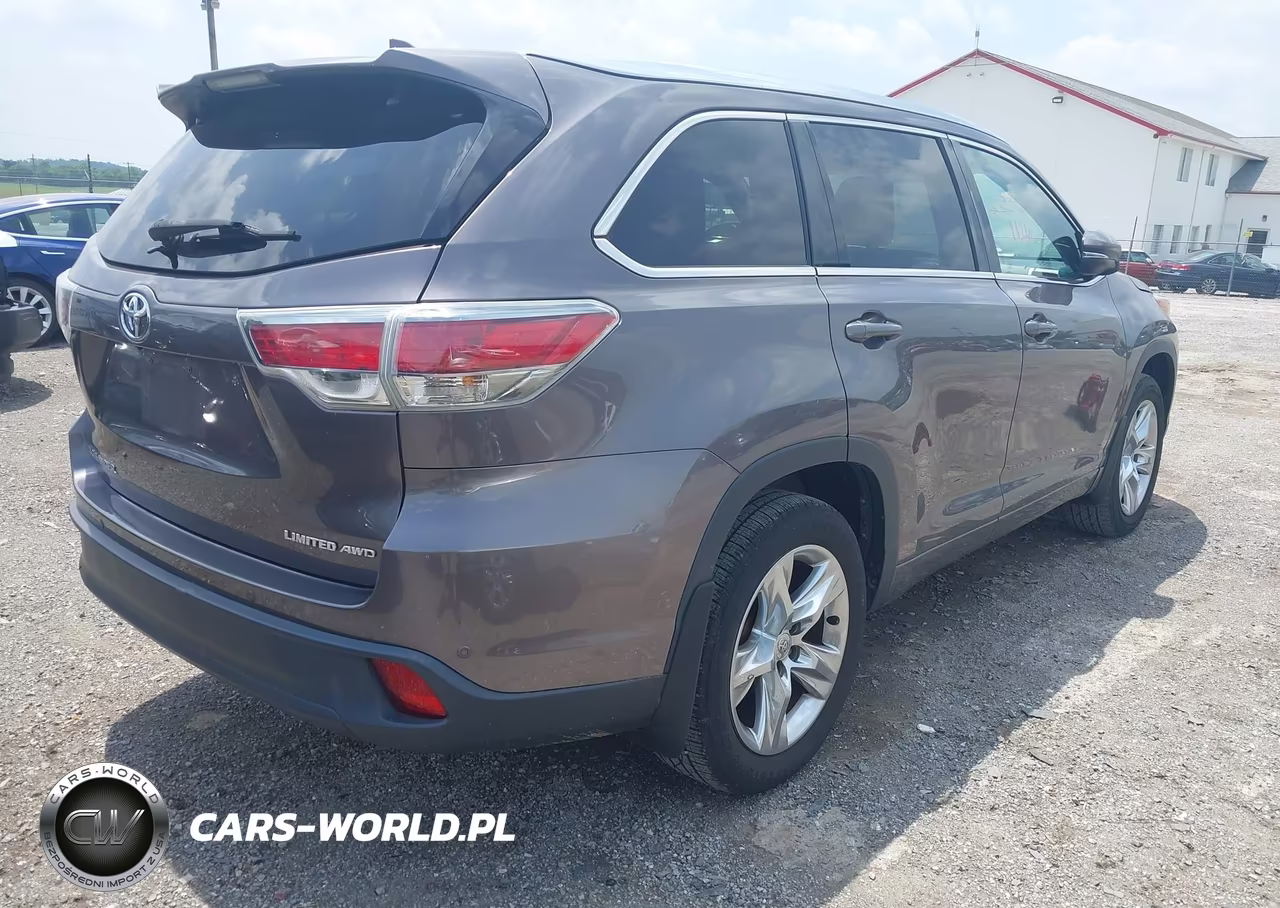 2014 Toyota Highlander Limited V6 VIN:5TDDKRFH9ES047223 - 4