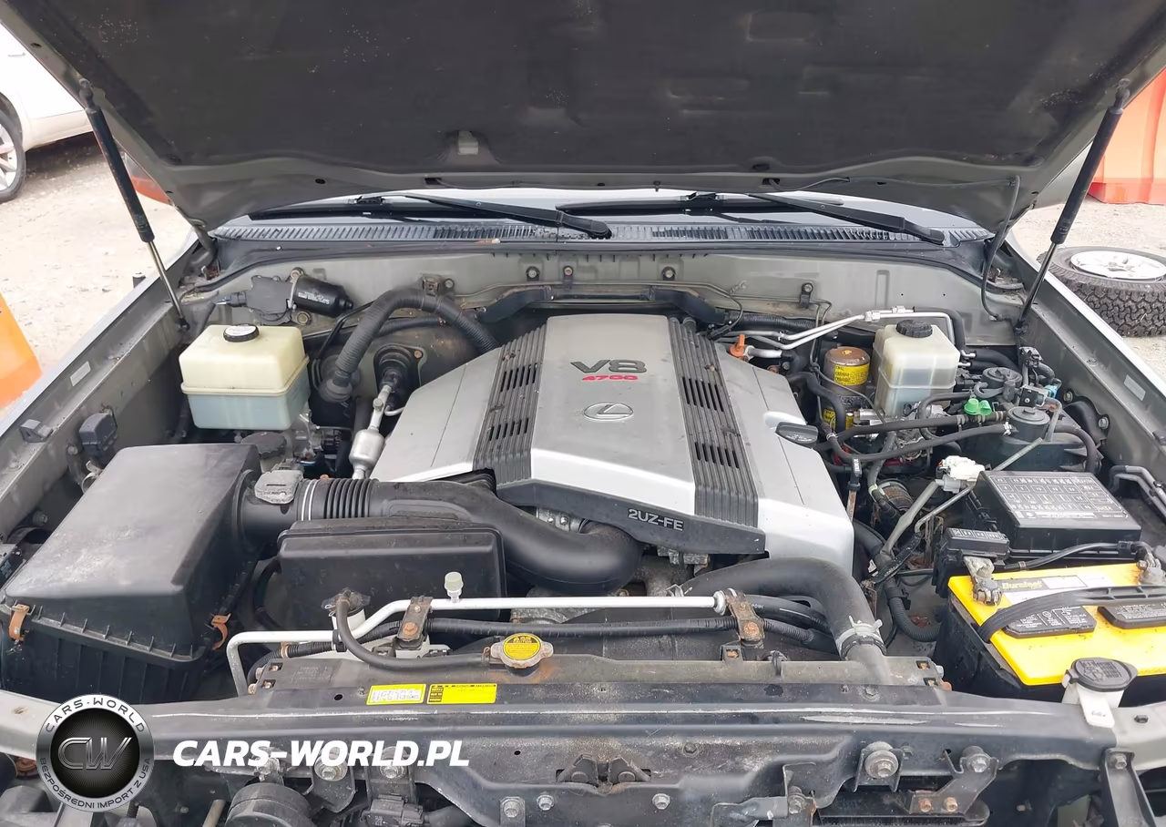 2000 Lexus Lx 470 VIN:JT6HT00W5Y0112794 - 10